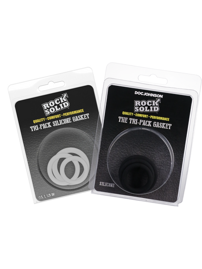Doc Johnson - ROCK SOLID Tri-Pack Silicone Gasket