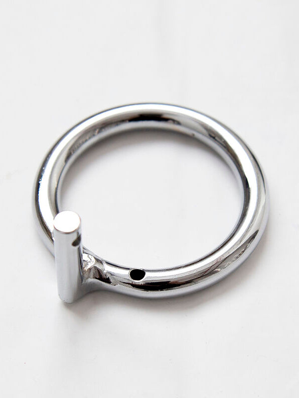 Ohmama Fetish Metal Chastity Lockable Cock Cage Size S