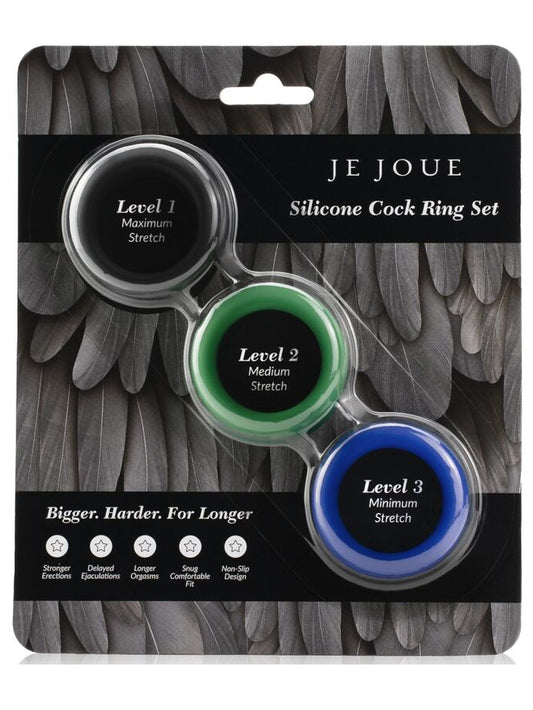 Je Joue Silicone Cock Ring Set