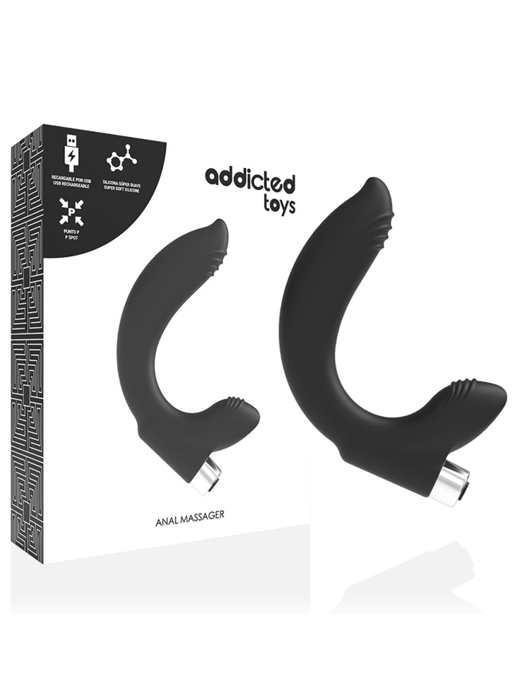 Addicted Toys - Vibrador prostático recargable Modelo 7