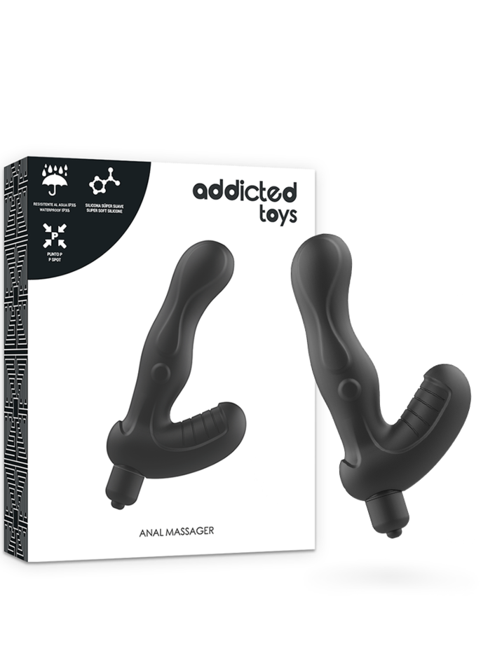 Addicted Toys - P-Spot Vibe Silicone Prostate Anal Stimulator