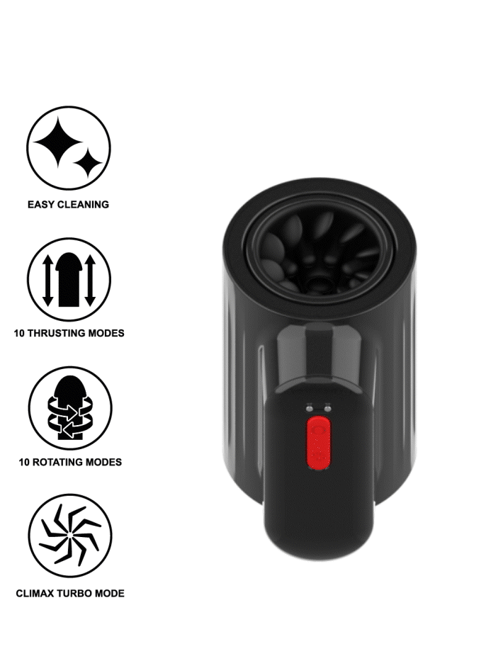 JamyJob - Masturbador Vortex Thrusting and 360° Rotate Tech Turbo Mode