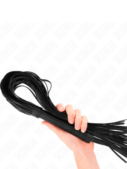KINK - Black Soft PVC Whip 70 cm