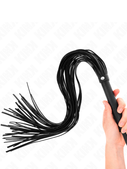 KINK - Black Soft PVC Whip 70 cm