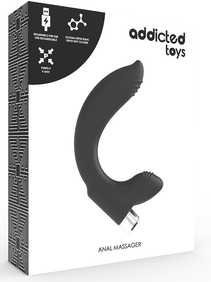 Addicted Toys - Vibrador prostático recargable Modelo 7