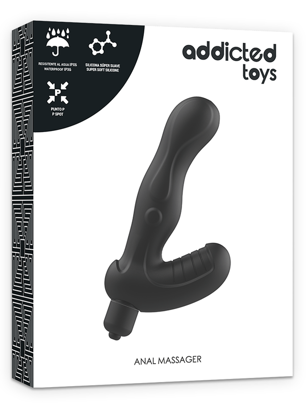 Addicted Toys - P-Spot Vibe Silicone Prostate Anal Stimulator