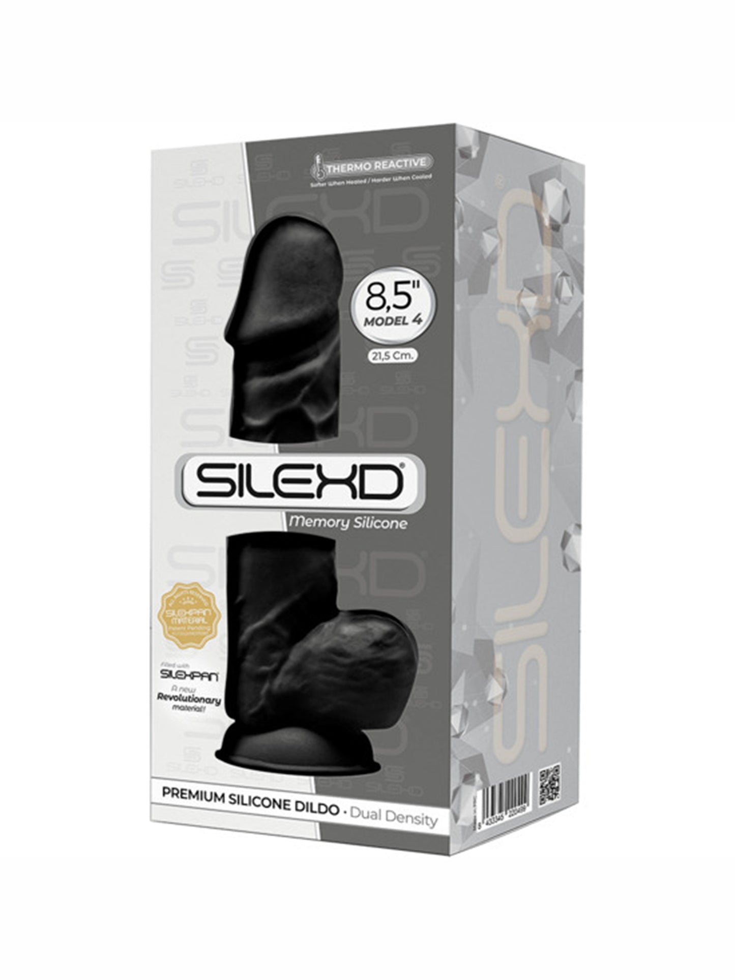 SILEXD - Dildo Double Density Realistic Dildo - Model 4 - 21,5 cm
