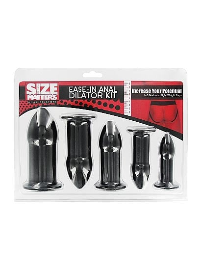 Size Matters - Kit dilatador anal Ease in
