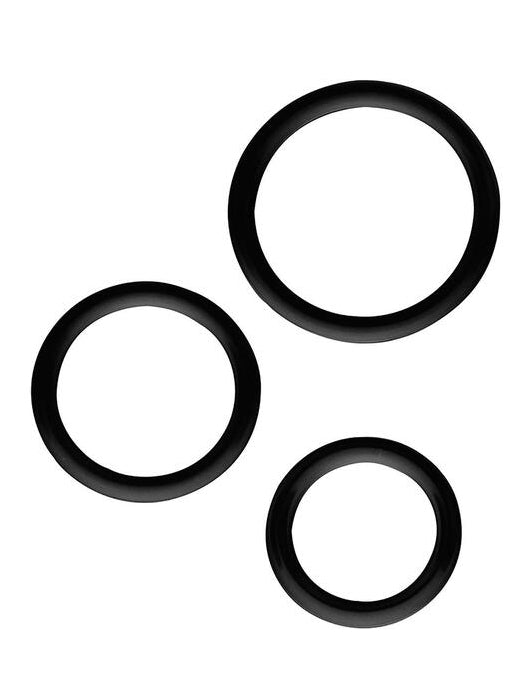 All Time Favorites - Set of 3 Silicone Cock rings