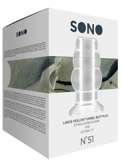 SONO - Hollow Tunnel Butt Plug No.51 - Large