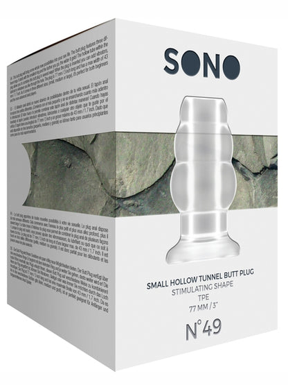 SONO - Hollow Tunnel Butt Plug - Small No.49