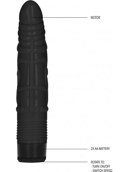 Shots - GC Slight Realistic Dildo Vibrator - 8" / 20 cm