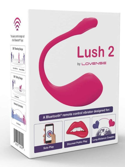 Lovense - Lush 2 Bluetooth Egg Vibrator RABO DE TORO Lovense - Lush 2 Bluetooth Egg Vibrator RABO DE TORO