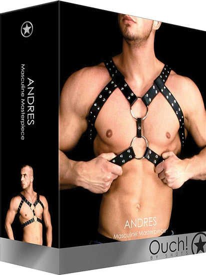 Ouch! - Bonded Leather Harness Andreas