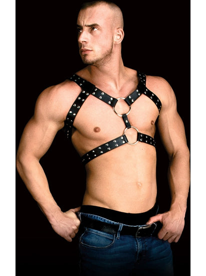 Ouch! - Bonded Leather Harness Andreas