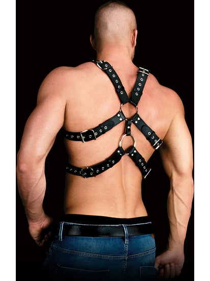 Ouch! - Bonded Leather Harness Andreas