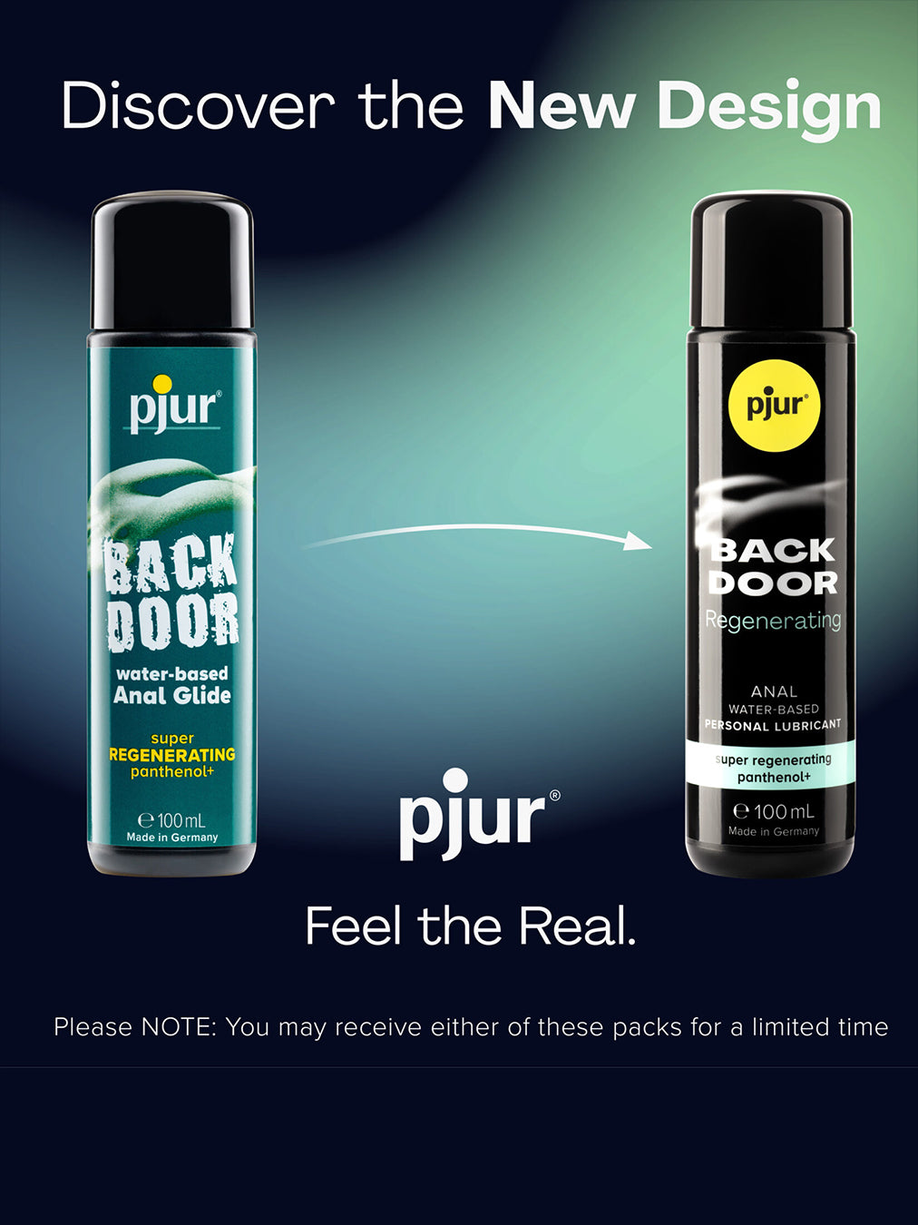 Pjur - Back Door Anal Regenerating Water based Lubricant 100 ml