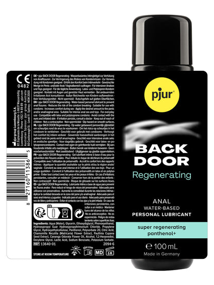 Pjur - Back Door Anal Regenerating Water based Lubricant 100 ml