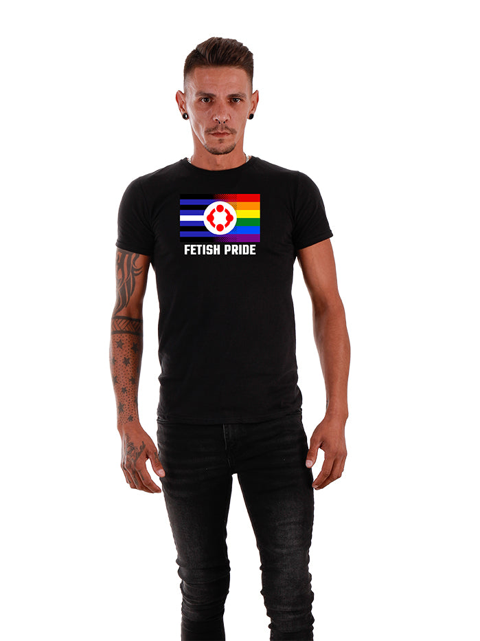 Rabo De Toro - Camiseta Negra FETISH PRIDE (ORGULLO FETICHE)