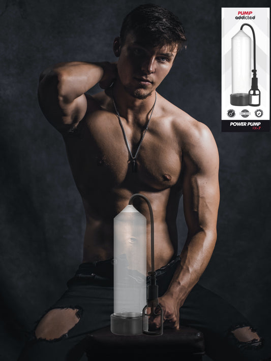 Pump Addicted Bomba para Pene RX7 Transparente