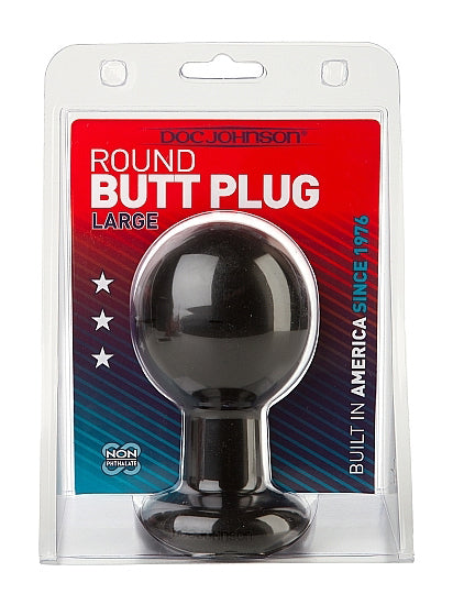 Doc Johnson - Round Butt Plug Large