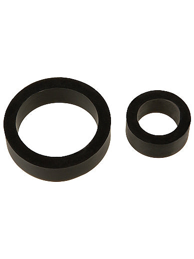 TitanMen Silicone Cockring Set - 2 Pieces