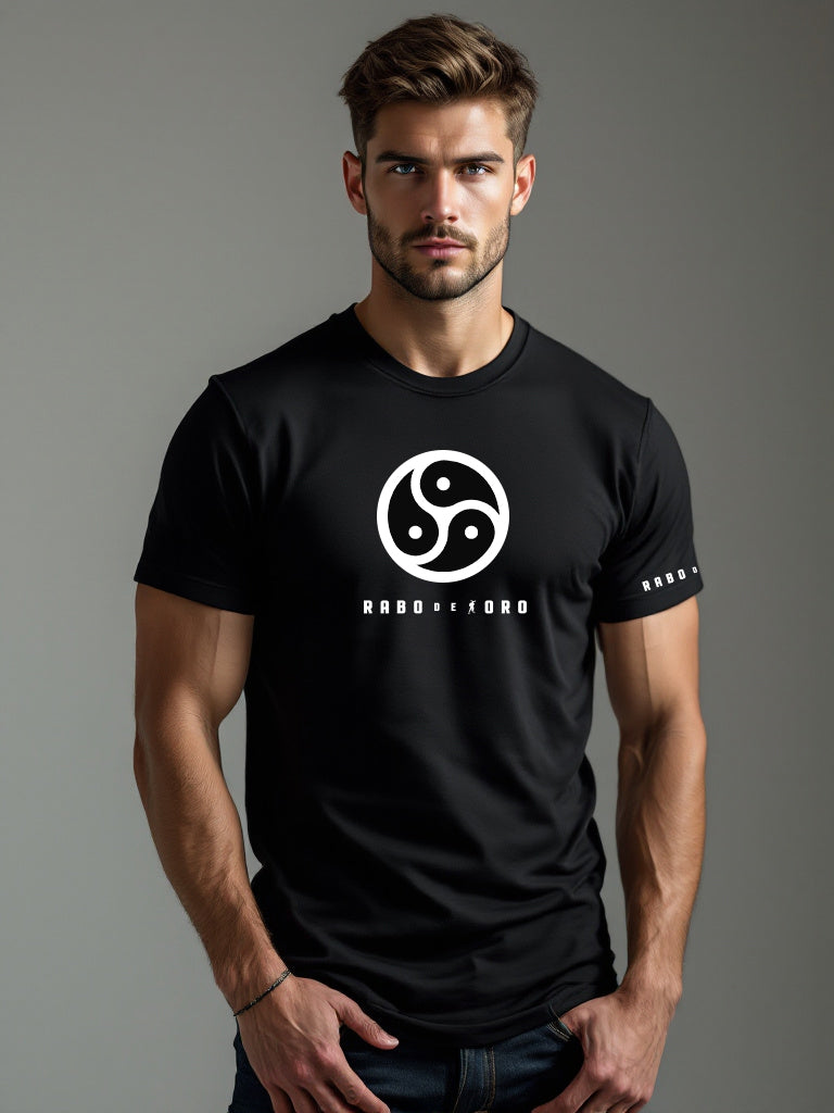 Rabo de Toro - BDSM Triskelion Black T-Shirt