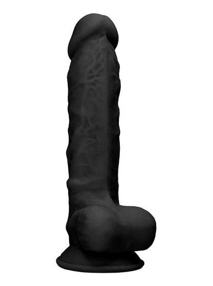 RealRock - Dual Density Premium Silicone Realistic Dildo with Balls 7" / 18 cm