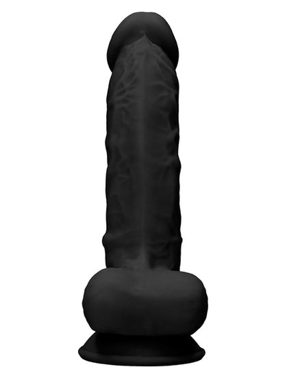 RealRock - Dual Density Premium Silicone Realistic Dildo with Balls 7" / 18 cm