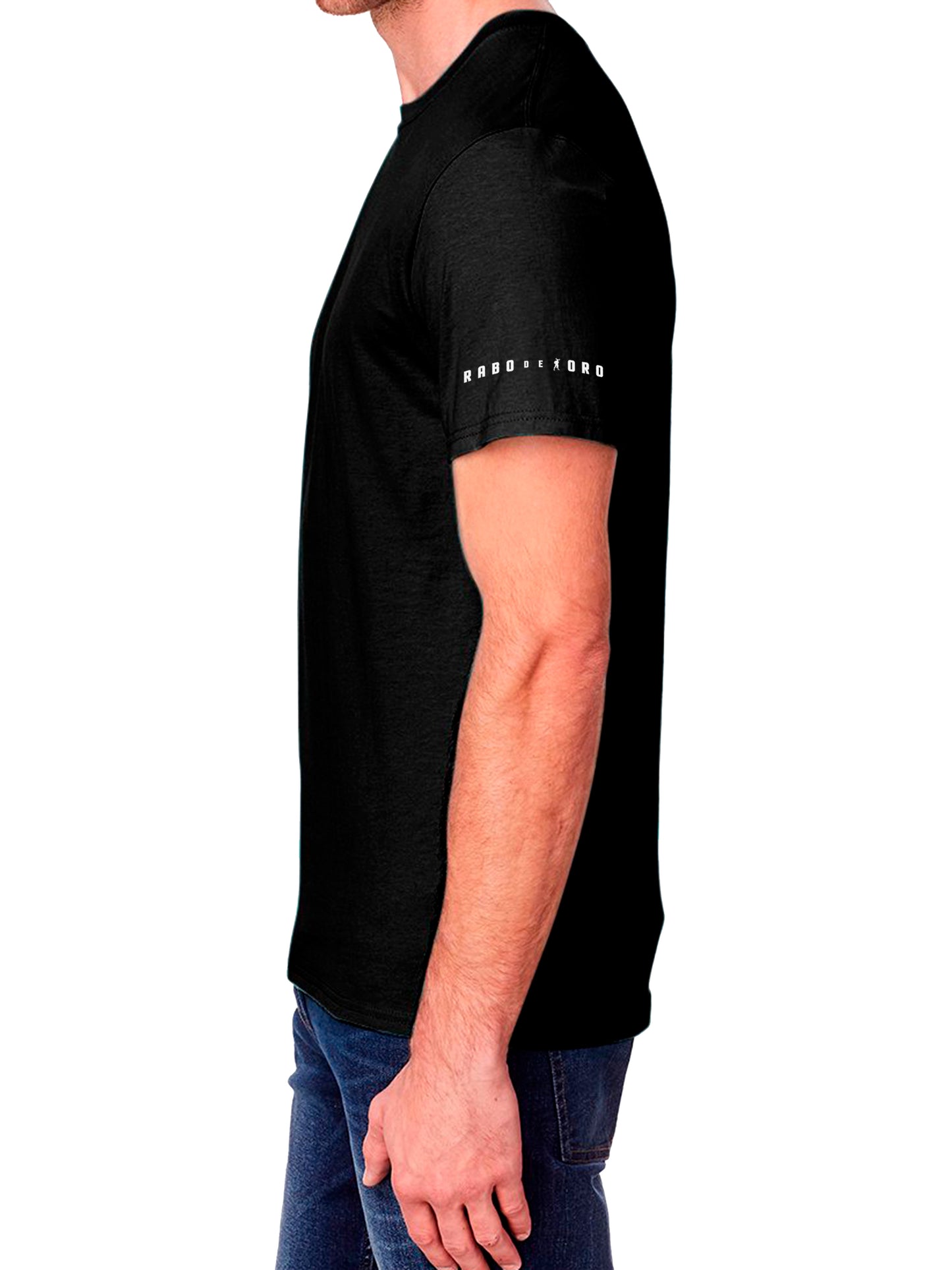 SLAVE Black T-Shirt with Barcode details