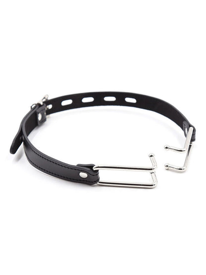 Ohmama Fetish Metal Hook Gag with Pu Strap