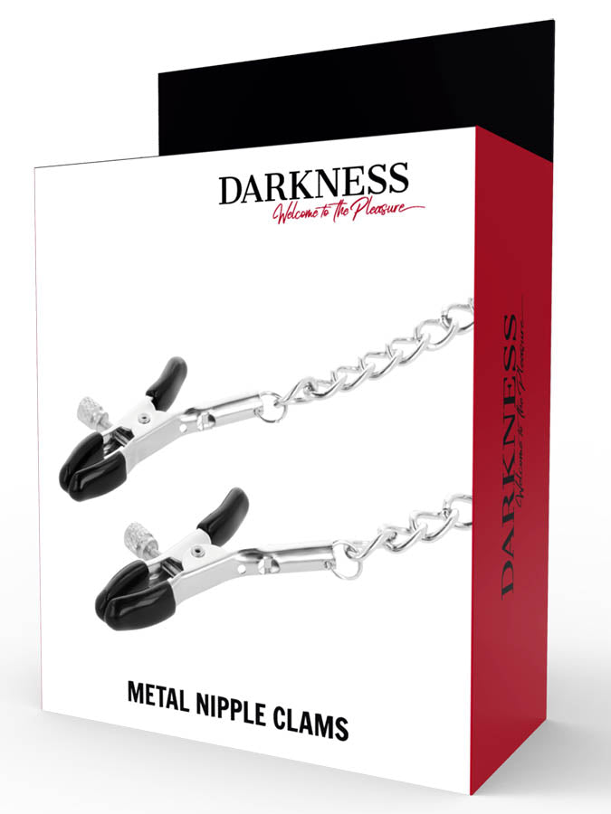 Pinzas para pezones ajustables Darkness Metal