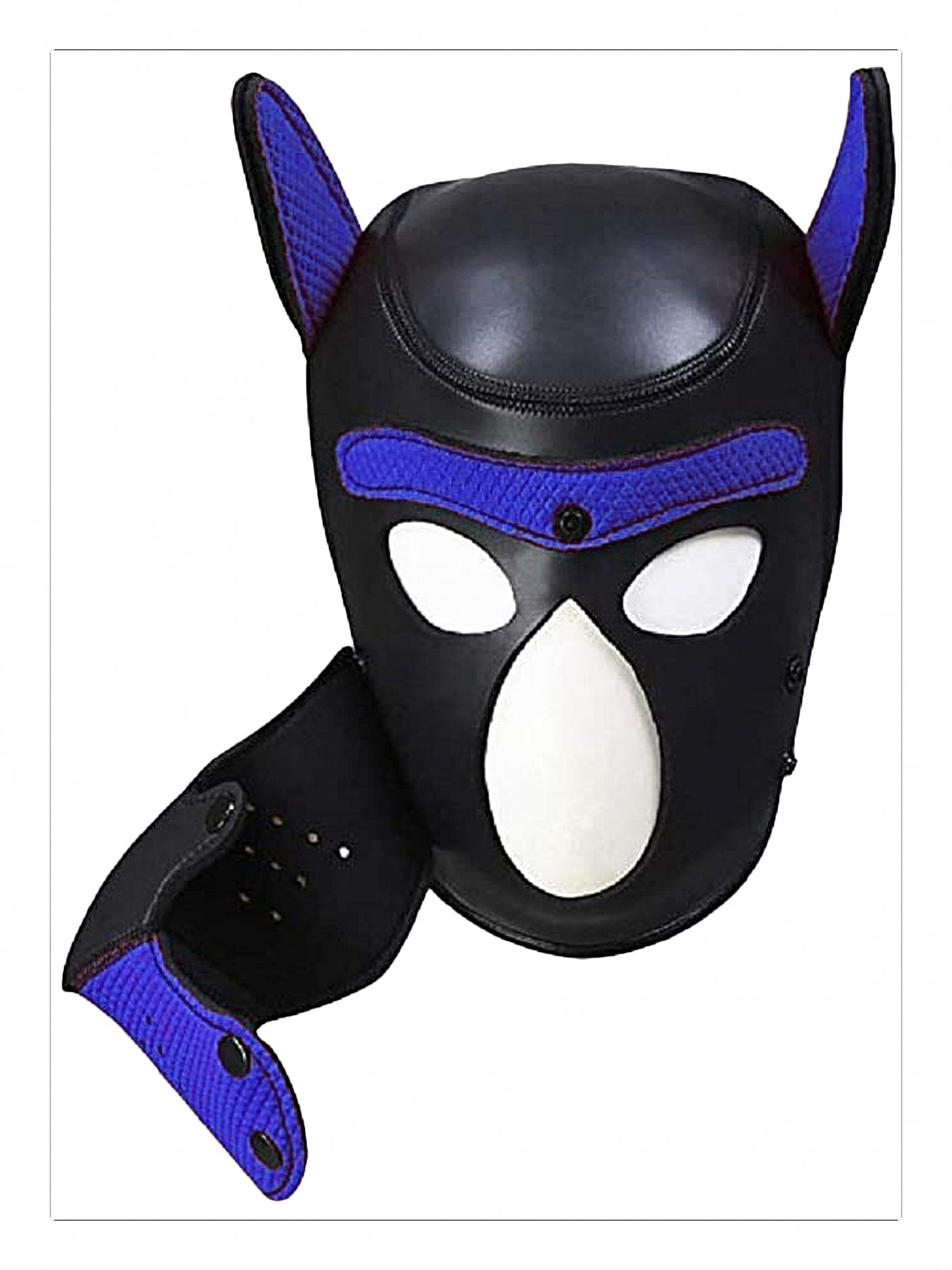 Ouch!  Neoprene Puppy Mask Blue