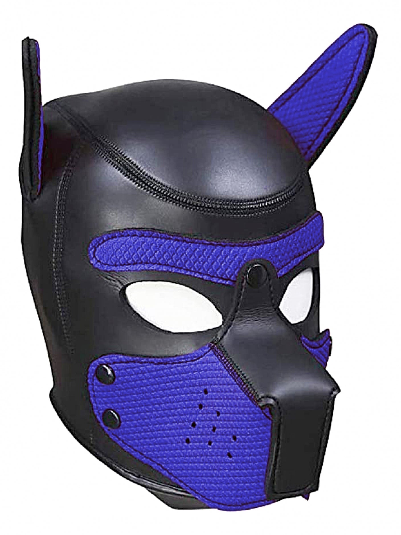 Ouch!  Neoprene Puppy Mask Blue