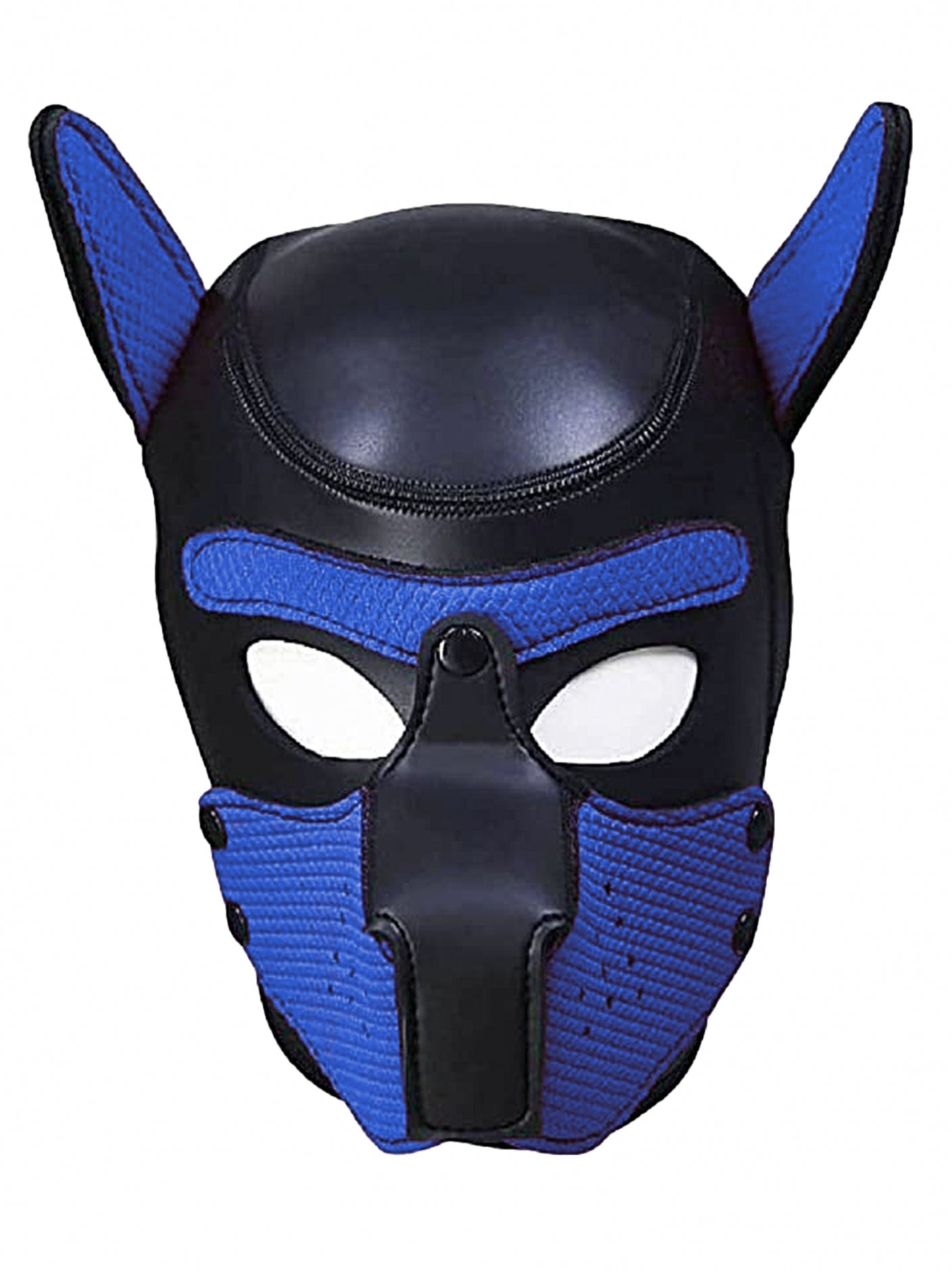 Ouch!  Neoprene Puppy Mask Blue