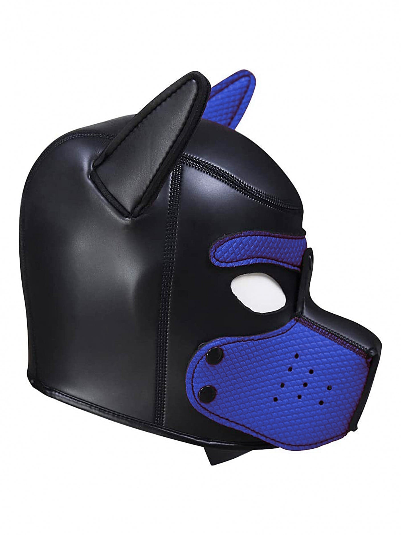 Ouch!  Neoprene Puppy Mask Blue