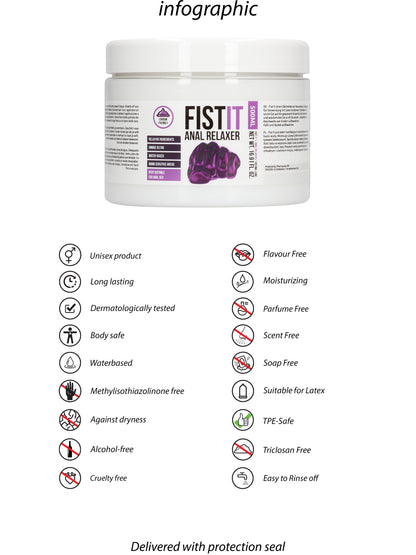 Fist It Anal Relaxer - 17 fl oz / 500 ml
