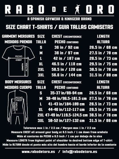 Rabo De Toro - Camiseta negra PUP con nombre PERSONALIZADO 