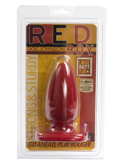 Doc Johnson - Red Boy Line Large Butt Plug