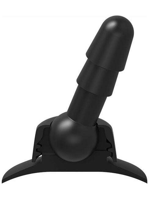 Vac-U-Lock Deluxe 360º Swivel Suction Cup Plug Black