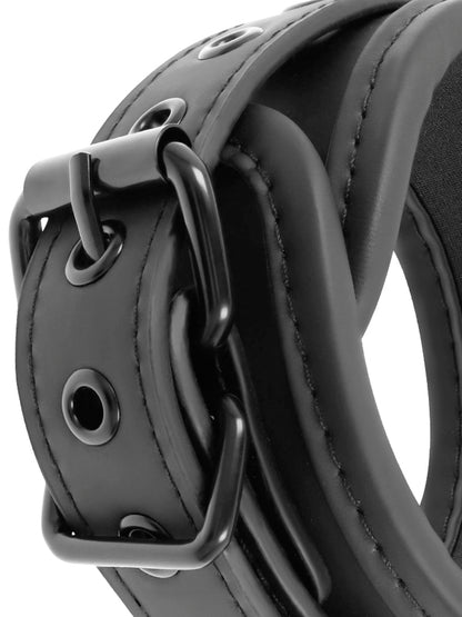 Fetish Submissive - Luxury Bed Restraints Set with Adjustable Rings