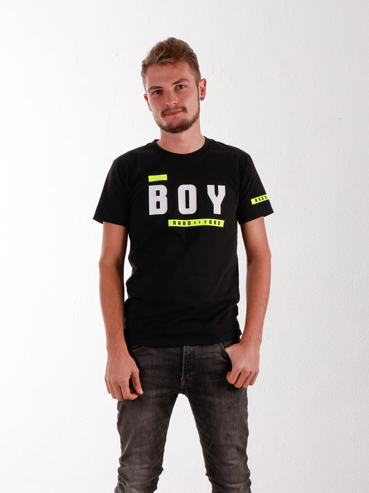 Camiseta negra BOY con detalles BDSM Hanky ​​Code