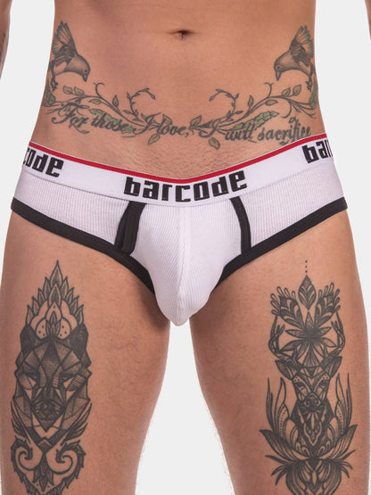 Barcode Berlin Brief Kai White-Black
