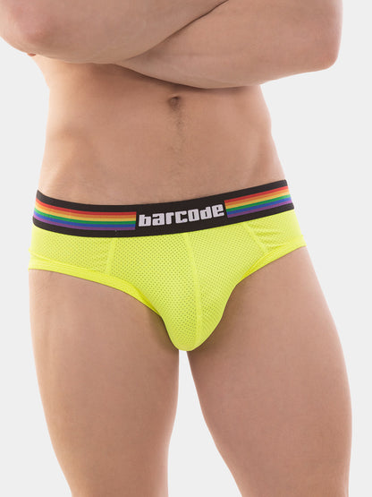 Barcode Berlin Brief Pride Neon Green