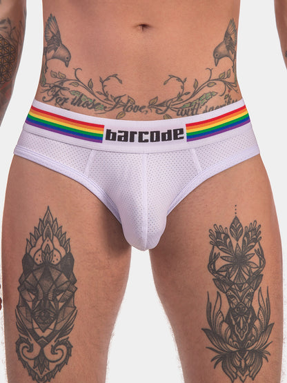 Barcode Berlin Brief Pride White