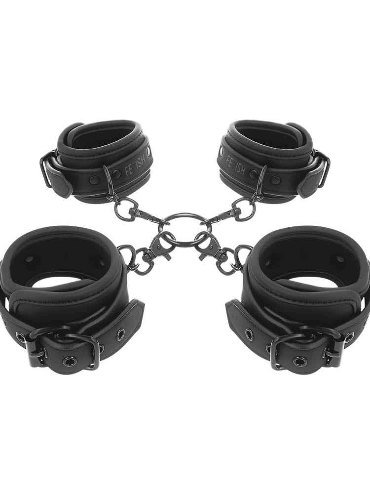 Fetish Submissive Hogtie and Cuff Set