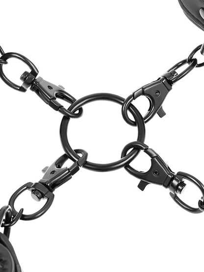Fetish Submissive Hogtie and Cuff Set