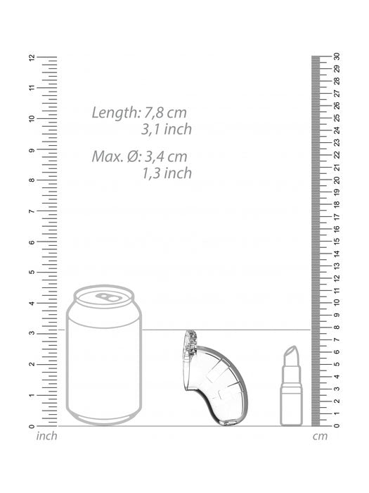 ManCage - Jaula de Castidad Model 13 - 2.5" / 6,5 cm