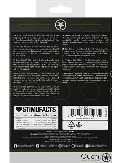 Cockring & Ball Strap - Glow in the Dark