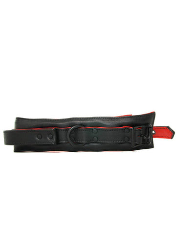 Kink Handlers Collar Black and Red